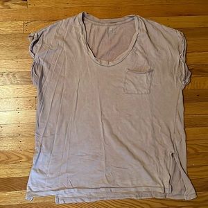 Aerie Oversized Pocket Tee